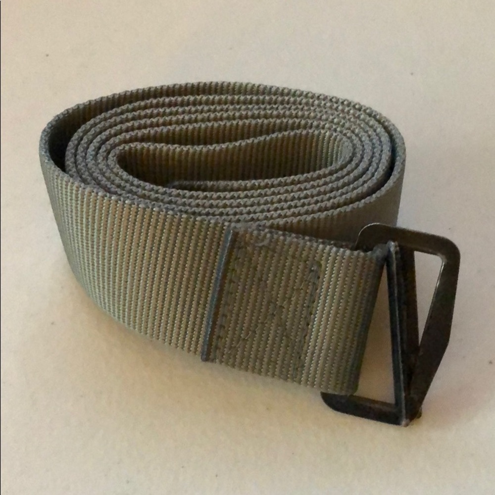 Sage Green Web Belt Military